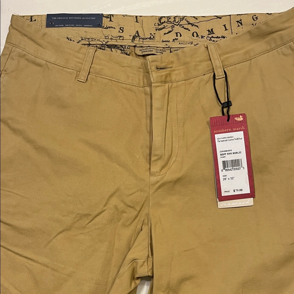 Southern Marsh Men's Khaki Chinos